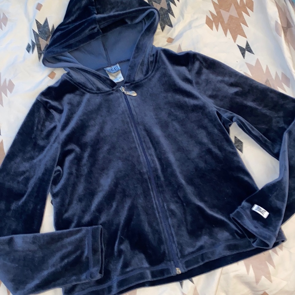 Everlast velour sweater